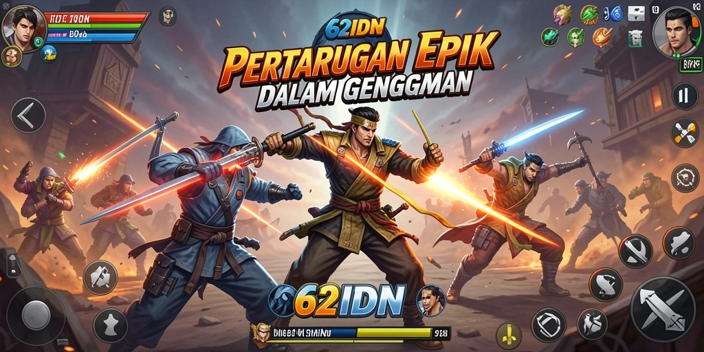 Tampilan menarik dari gameplay di 62IDN yang penuh aksi.