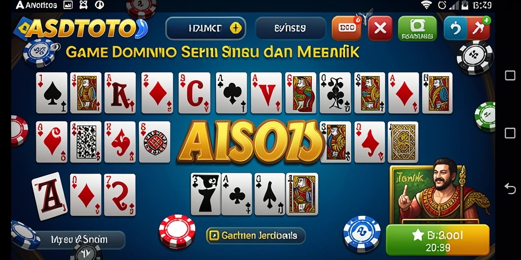 Screenshot utama ASDTOTO menampilkan suasana permainan domino yang seru.