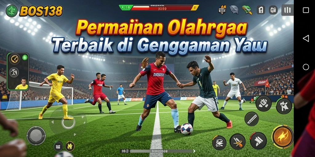 Tampilan menakjubkan dari gameplay olahraga di BOS138.
