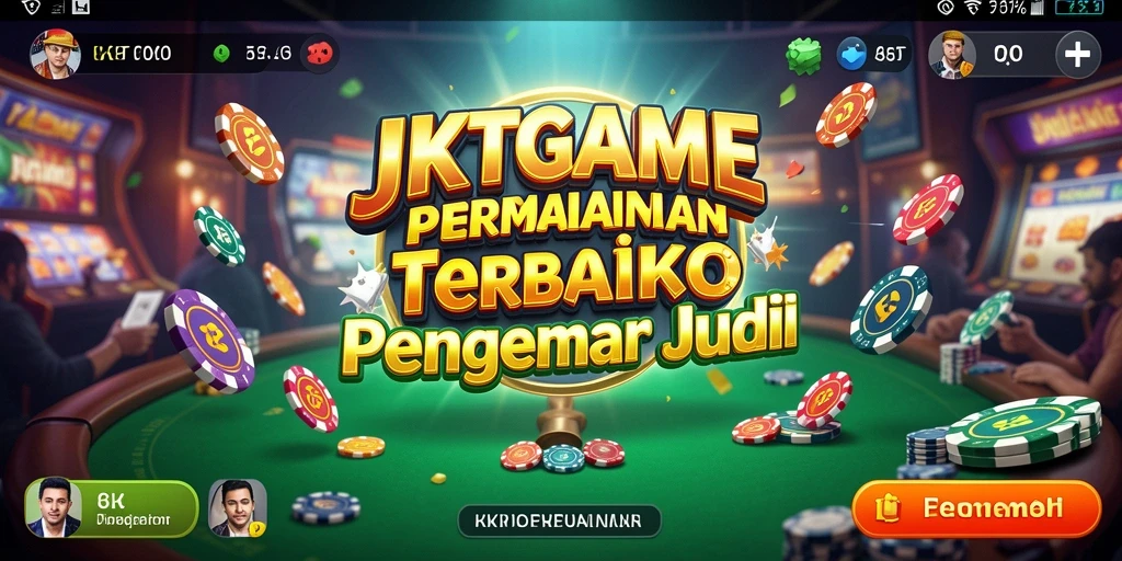 Tampilan screenshot utama JKTGAME menampilkan gameplay seru Kasino.