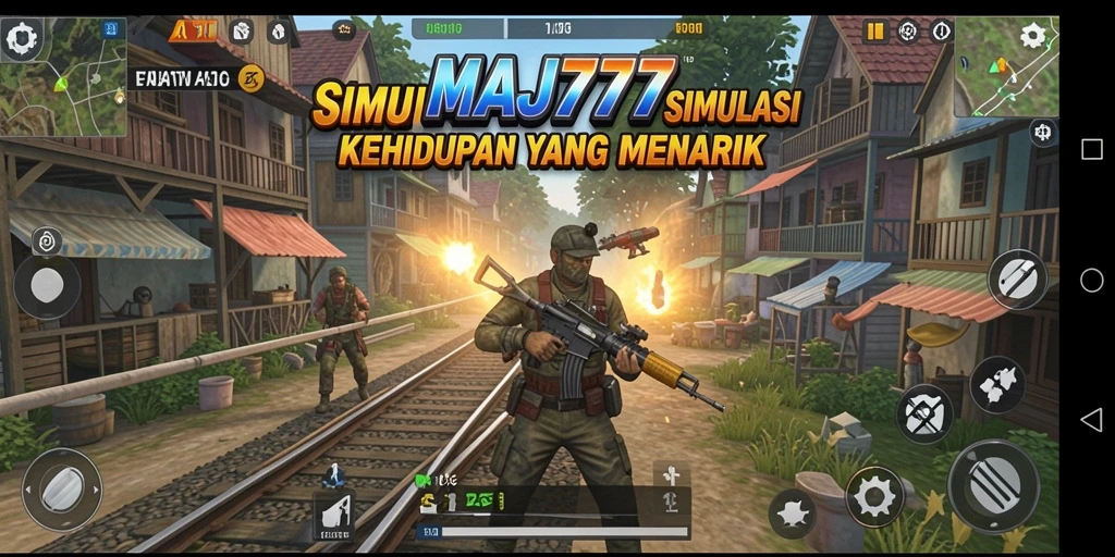 Tangkapan layar gameplay <strong>MAJ777</strong> yang menampilkan momen interaksi sosial yang seru.