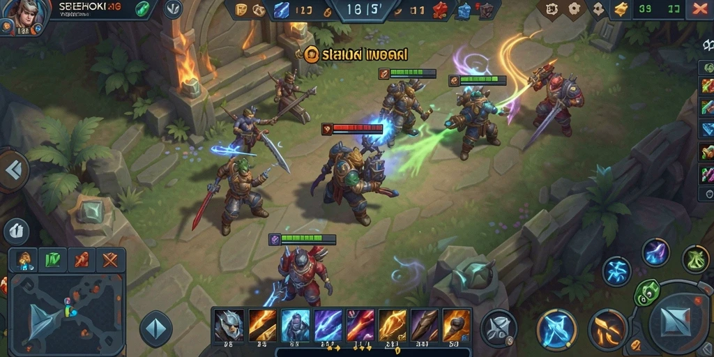 Tampilan gameplay SEHOKI yang seru dan dinamis.